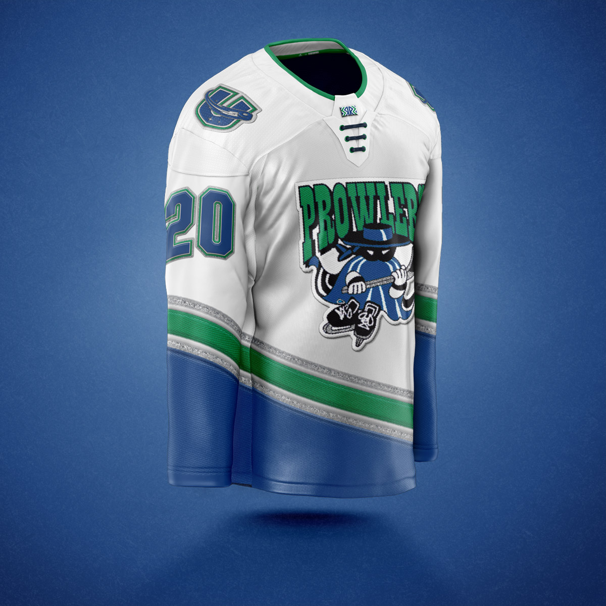 Utica Comets unveil 2023 Save of the Day jersey : r/hockeyjerseys