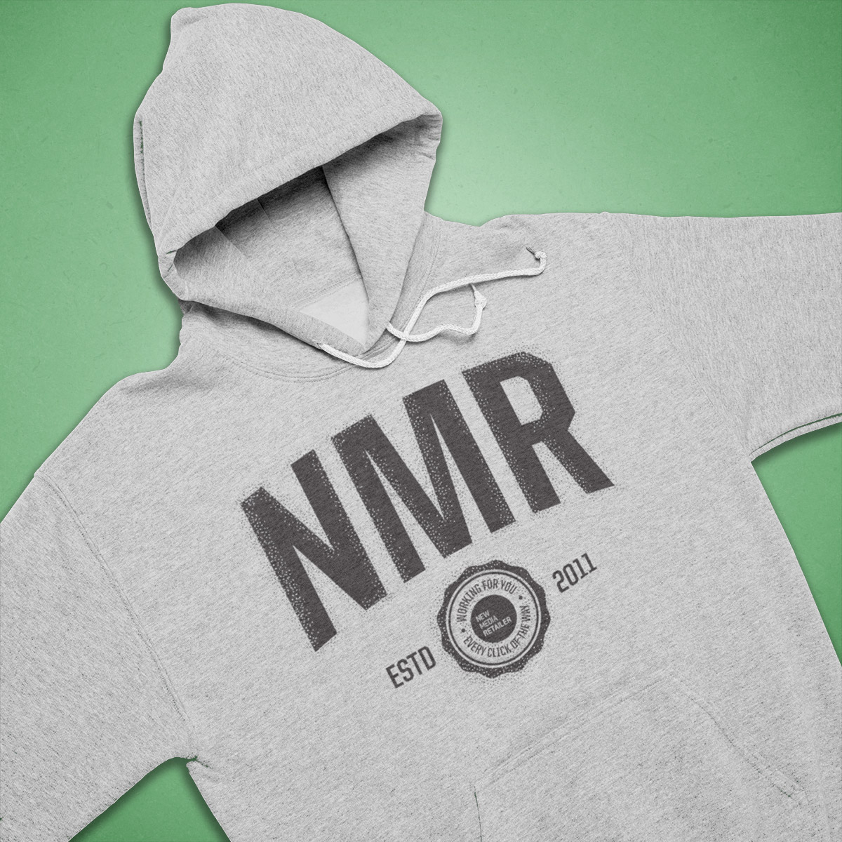 mockup of hoodie