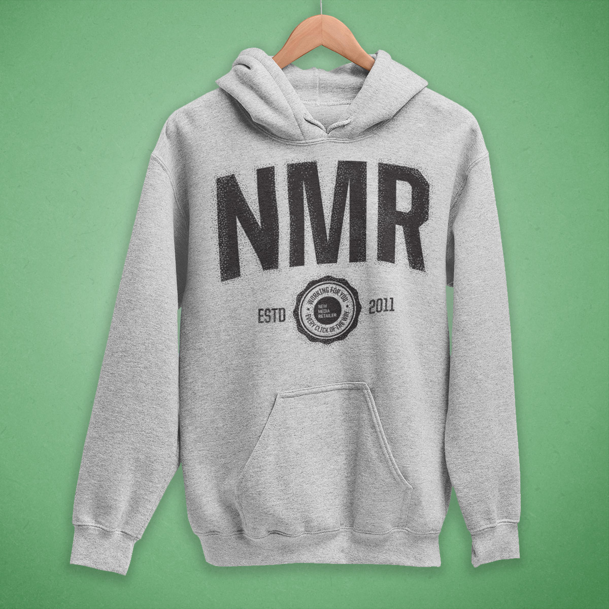 mockup of hoodie