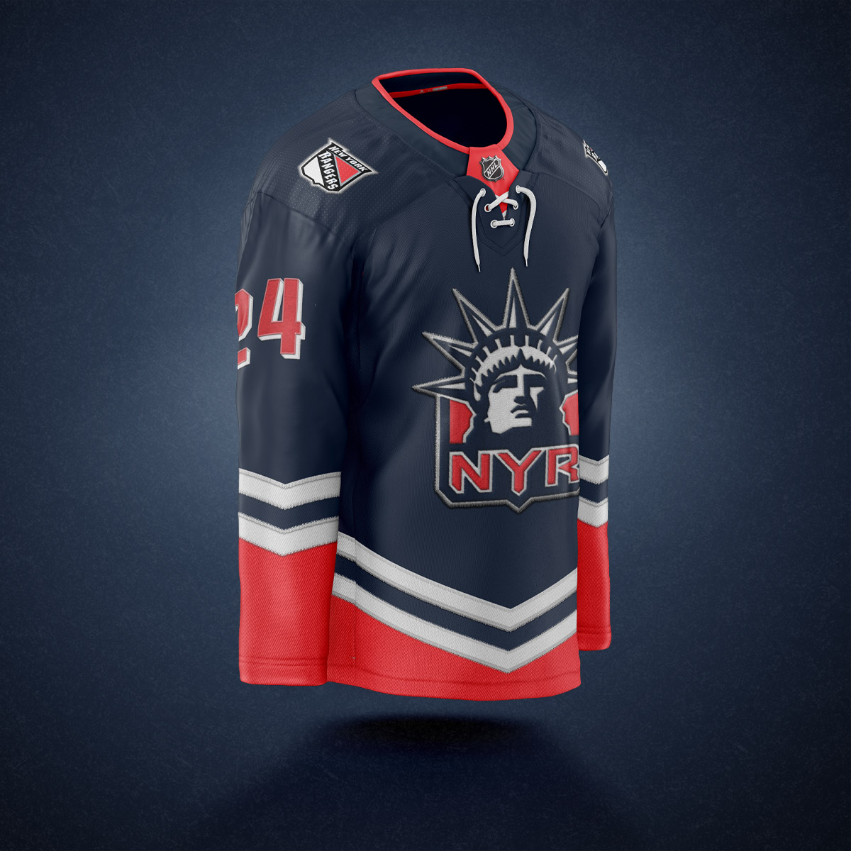 NY Rangers unveil alternate jersey, bring back Statue of Liberty look